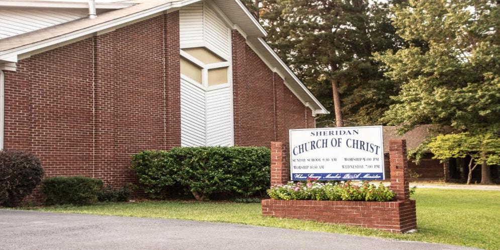 Sheridan church of Christ community